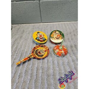 Party New Year's Vintage Noisemakers Us the Paddle Clowns and More